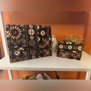 VERA BRADLEY “Canyon” Wallet & Cosmetic bag Set